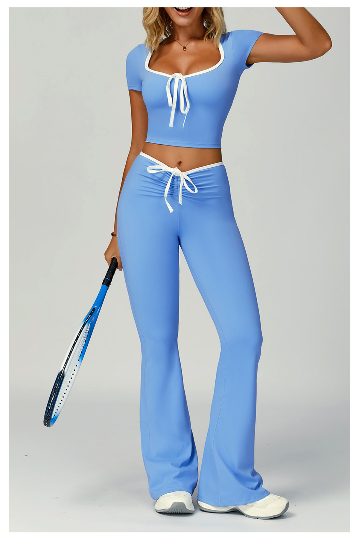 one-shoulder yoga set Manufacturer