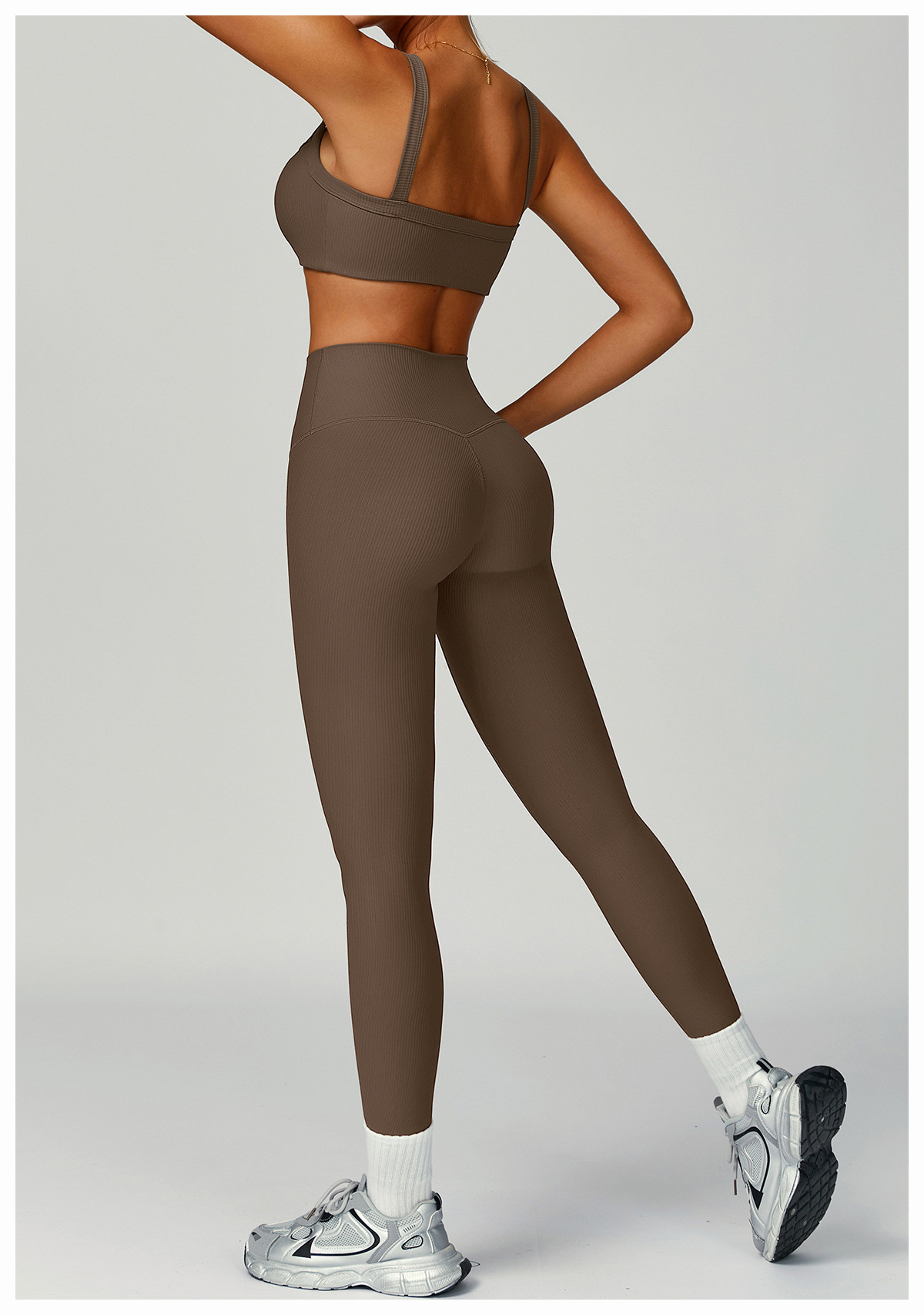 one-shoulder yoga set Manufacturer