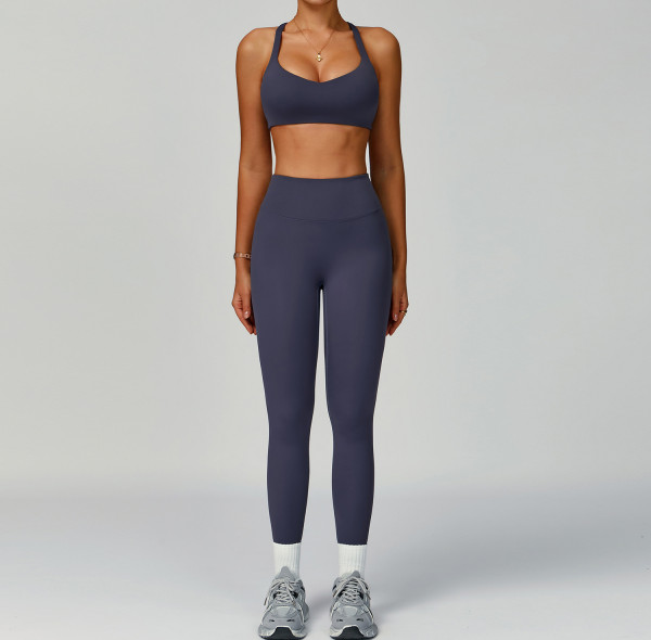 Custom eco-friendly yoga sets | Factory direct sales eco-friendly recycled tight-fitting yoga sets