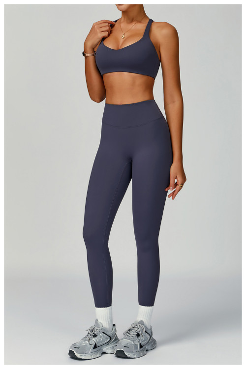 Custom eco-friendly yoga sets | Factory direct sales eco-friendly recycled tight-fitting yoga sets