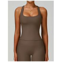 Custom Yoga Vest |Wholesale High Intensity Sports Vest Outdoor Running Fitness Factory Manufacturer