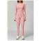 Custom jumpsuits|Factory wholesale sanded contrast color yoga jumpsuit tight sports fitness clothes