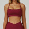 Custom Yoga bra | Wholesale sports bra cross back high-end yoga bra running fitness