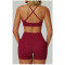 Custom Yoga bra | Wholesale sports bra cross back high-end yoga bra running fitness