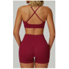 Custom Yoga bra | Wholesale sports bra cross back high-end yoga bra running fitness