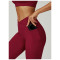 Custom high waist yoga pants | Factory wholesale fitness yoga pants for women outdoor sports