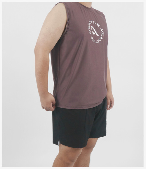 Custom Men's Fitness Tank Tops|Factory Direct Men's Quick-Drying Tank Top for Fitness and Basketball