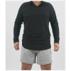 Custom Fitness Long Sleeves | Factory Men's Quick-Drying Zipper Long Sleeve T-Shirts for Running
