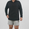 Custom Fitness Long Sleeves | Factory Men's Quick-Drying Zipper Long Sleeve T-Shirts for Running