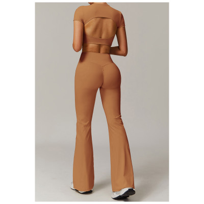 Custom Yoga Sets | Factory Wholesale High-Waisted Yoga Suits for Running, Fitness, and Pilates