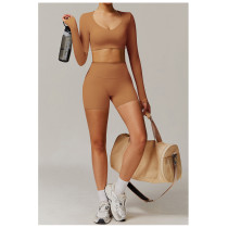 Custom Yoga Sets | Factory Wholesale High-Waisted Yoga Suits for Running and Fitness