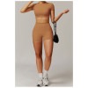 Custom Yoga Sets | Factory Wholesale High-Waisted Yoga Shorts for Running and Exercise