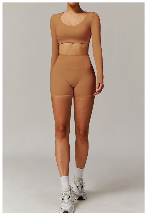 Custom Yoga Sets | Factory Wholesale High-Waisted Yoga Suits for Running and Fitness