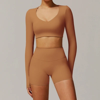 Custom Yoga Sets | Factory Wholesale High-Waisted Yoga Suits for Running and Fitness