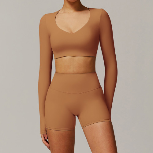 Custom Yoga Sets | Factory Wholesale High-Waisted Yoga Suits for Running and Fitness