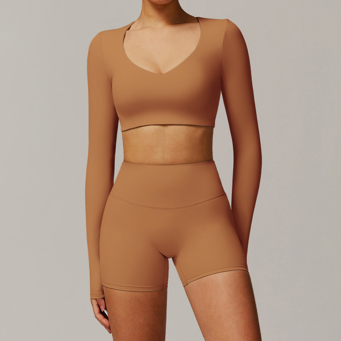 Custom Yoga Sets | Factory Wholesale High-Waisted Yoga Suits for Running and Fitness