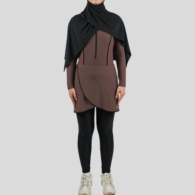 Trajes de baño modestos personalizados | Venta al por mayor de fábrica: trajes de baño para musulmanas, ideales para nadar y hacer ejercicio con comodidad