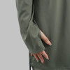 Custom Modest Active wear | Factory Direct Muslim solid color zipper long sleeves diverse