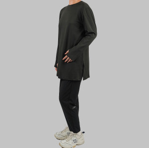 Custom Modest Active wear | Factory customized Muslim long sleeve breathable and comfortable