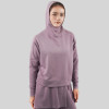 Custom Modest Active wear| Solid color Muslim hoodies long sleeve factory manufacturer