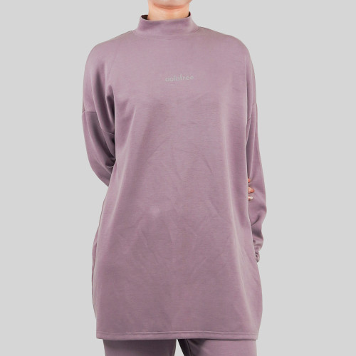 Custom Modest Active wear| Solid color Muslim sweatshirt factory manufacturer sports fitness
