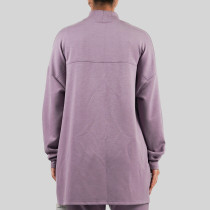 Custom Modest Active wear| Solid color Muslim sweatshirt factory manufacturer sports fitness