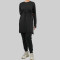 Custom Modest Active wear| Manufacturers customize Muslim drawstring tops simple and modern