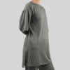 Custom Modest Active wear|Muslim long-sleeved top with finger buckle, soft and durable