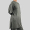 Custom Modest Active wear|Muslim long-sleeved top with finger buckle, soft and durable