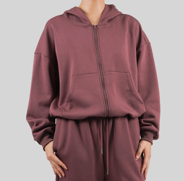 Custom Modest Active wear| Factory direct sales Muslim zipper jacket winter sports leisure