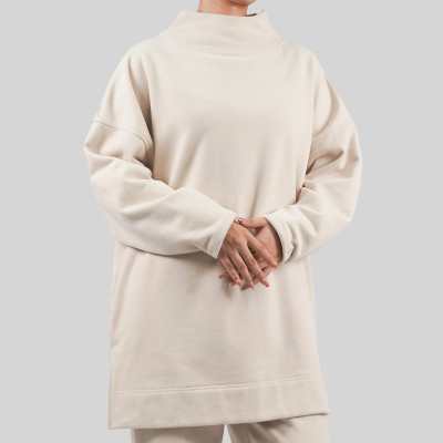 Custom Modest Active wear| Factory direct sales Muslim winter long-sleeved sweatshirt dignified