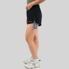 Custom high waist yoga shorts | Factory cross waist tight yoga pants outdoor running cycling