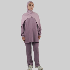 Custom Modest Active wear|Manufacturers wholesale Muslim headscarf sports fitness comfortable