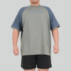 Custom T-Shirts | Factory Direct: High-Quality, Breathable, Colorblock Men's Fitness T-Shirts