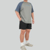 Custom T-Shirts | Factory Direct: High-Quality, Breathable, Colorblock Men's Fitness T-Shirts