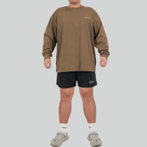 Custom Fitness Long Sleeve | Factory Custom Casual Sweatshirts for Fall/Winter Running and Fitness