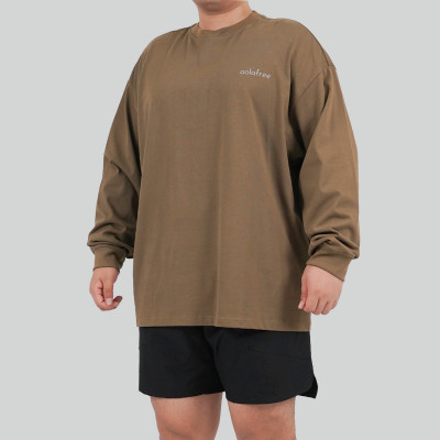 Custom Fitness Long Sleeve | Factory Custom Casual Sweatshirts for Fall/Winter Running and Fitness