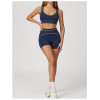 Custom Yoga Sports Bra|Wholesale Contrast Brushed Yoga Bra with U-Shaped Backs for Running Fitness