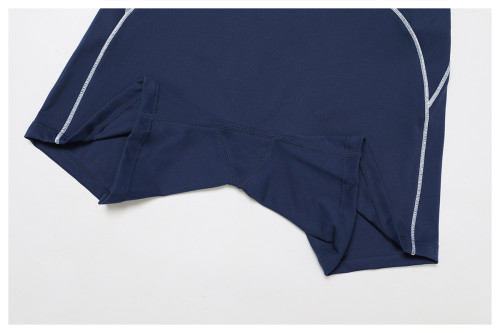 Custom Yoga Sets | Factory wholesale sanded contrast color yoga suit fitness running