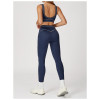 Custom Yoga Sets | Factory wholesale sanded contrast color yoga leggings suit fitness running