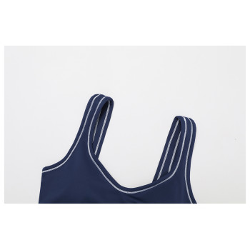 Custom Yoga Sets | Factory wholesale sanded contrast color yoga suit fitness running