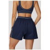 Custom Sports Shorts | Factory Manufacturer High-Rise Loose Straight-Leg Pocket Sweatpants