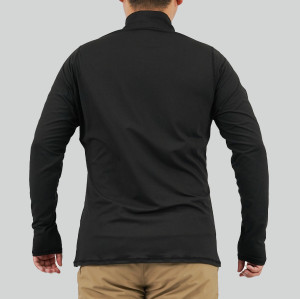 Custom Fitness Long Sleeves | Factory Men's Quick-Drying Zipper Long Sleeve T-Shirts for Running