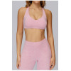 Custom Yoga Sports Bra|Wholesale Brushed Yoga Bra Outdoor I-Shaped Back Fitness Wear for Running