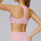 Custom Yoga Sports Bra|Wholesale Brushed Yoga Bra Outdoor I-Shaped Back Fitness Wear for Running
