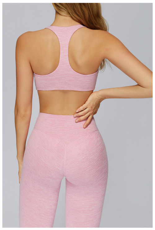 Custom Yoga Sports Bra|Wholesale Brushed Yoga Bra Outdoor I-Shaped Back Fitness Wear for Running