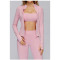 Custom Yoga Jackets | Brushed Long Sleeve Jacket Zipper Pocket Quick-Drying Tights Outdoor Running