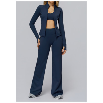 Custom yoga leggings | Wholesale trousers high waist wide leg loose sports trousers outdoor leisure