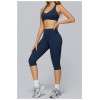 Custom yoga leggings | Factory wholesale yoga pants high waist quick dry tight slim pants running