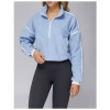 Custom Yoga Jackets |Wholesale running jacket with stand collar, windproof and warm fleece jacket